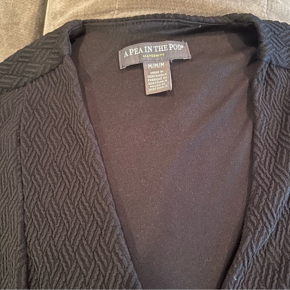 A Pea in the Pod Black Maternity Top Size M - Picture 4 of 4
